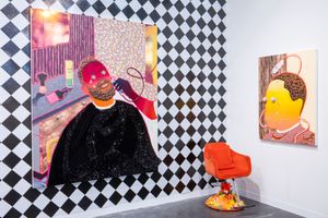[Devan Shimoyama][0], [Kavi Gupta][1]. The Armory Show, New York (8–10 September 2023). Courtesy Ocula. Photo: Charles Roussel.  


[0]: https://ocula.com/artists/devan-shimoyama/
[1]: https://ocula.com/art-galleries/kavi-gupta-gallery/